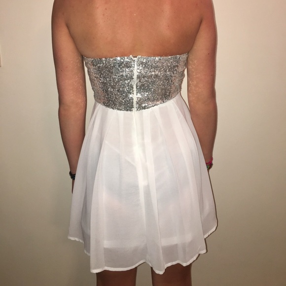 Strapless Sparkly Dress - Picture 2 of 3